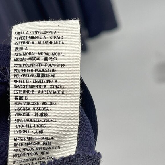 Free People Stella Cupro Lace Up Pleated Maxi Dress Blue Large Sleeveless - Picture 11 of 11